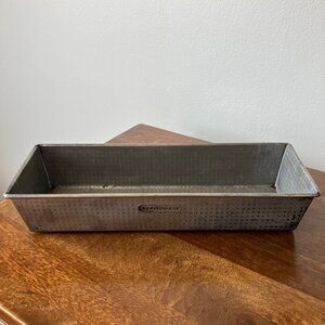 Vintage EKCO Ovenex 640 Long Loaf Bread Pan Waffle Pattern Bakeware